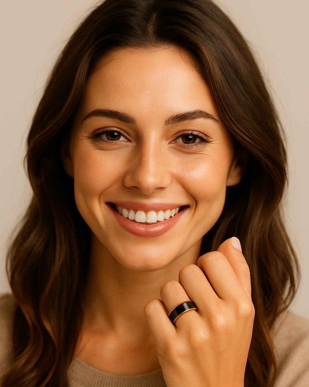 LunaSense™ – KI-Ring für Gesundheit & Balance