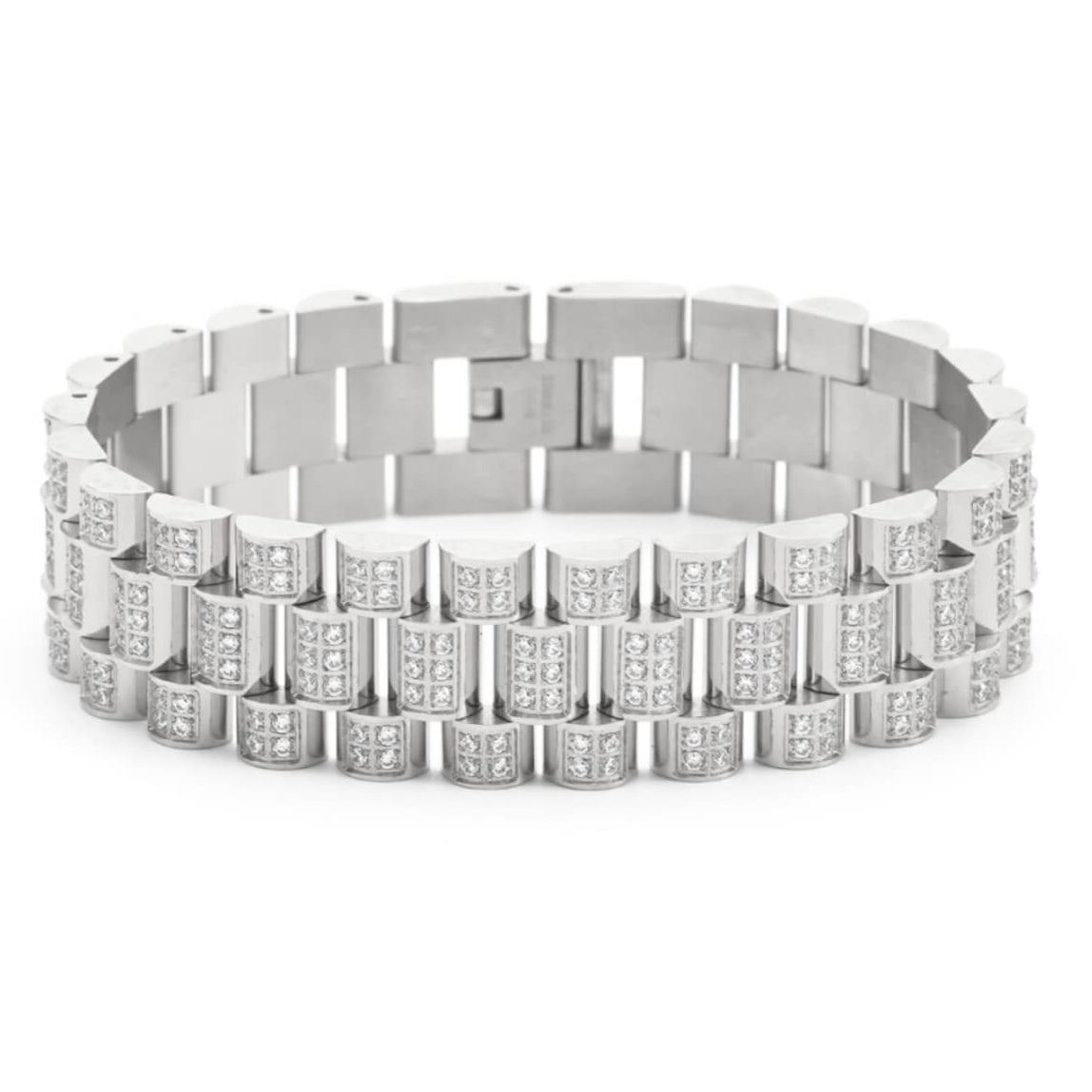 Iced out President armband
