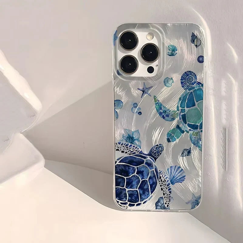 Glossy Coralmist iPhone Case