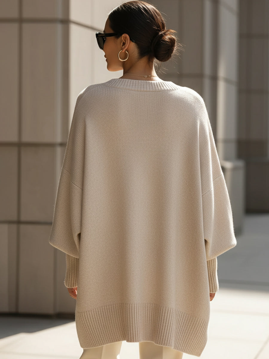 Eleganter und lässiger Pullover