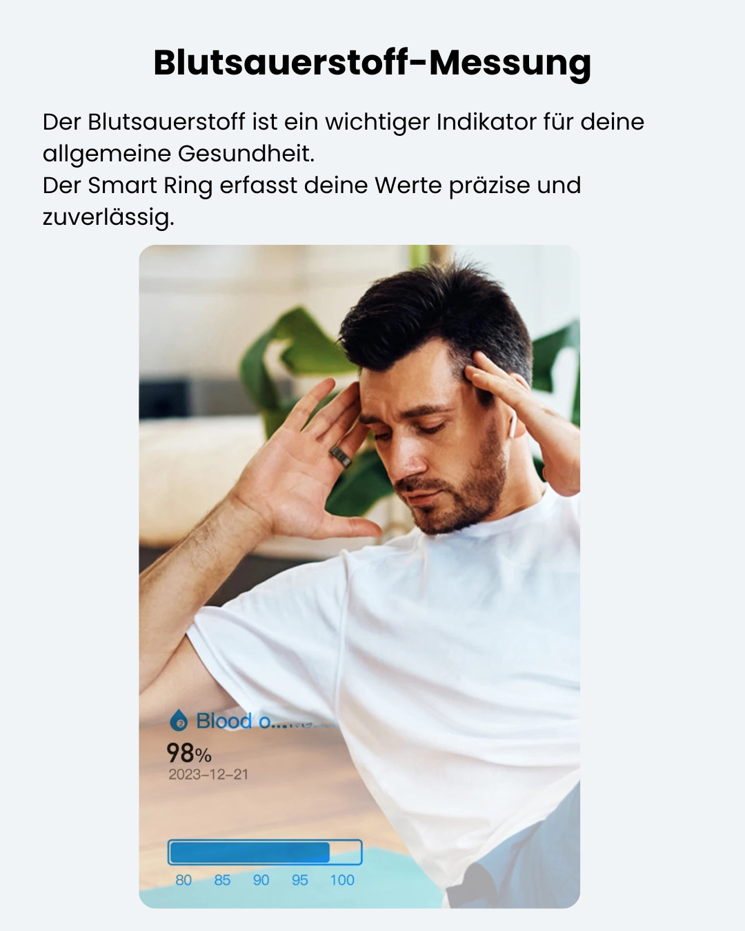 LunaSense™ – KI-Ring für Gesundheit & Balance