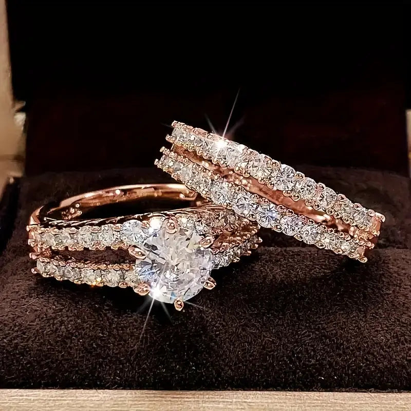 Elegantes Eternal Radiance Ringset