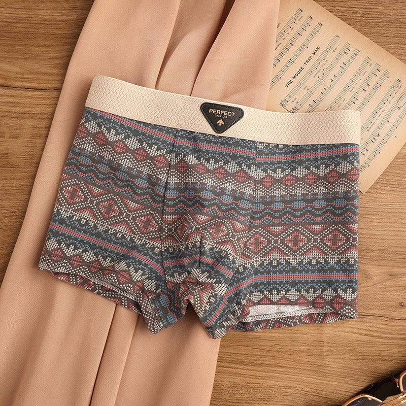 Retro Boxer aus Baumwolle