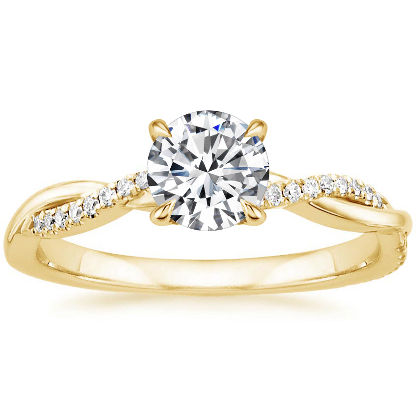 Eleganter Goldring