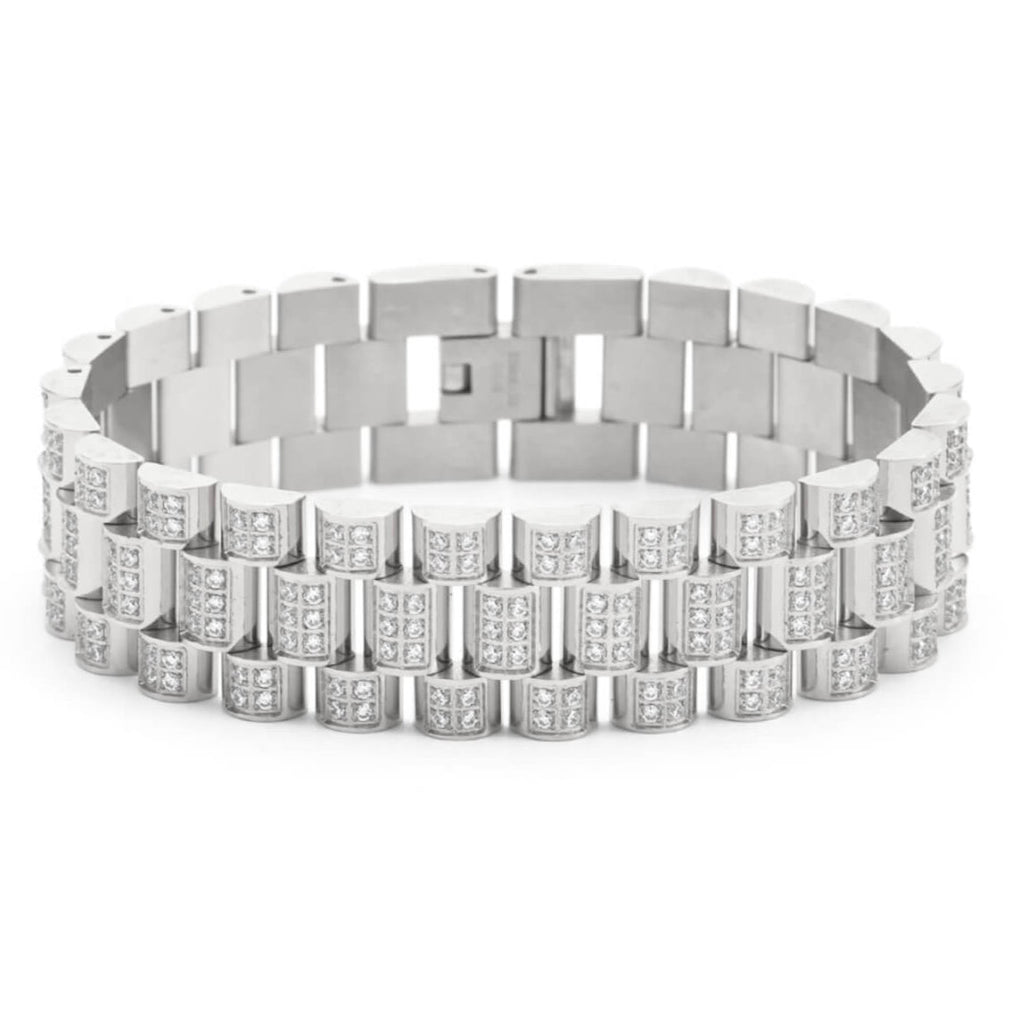 Iced out President armband
