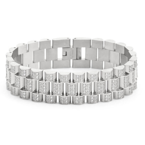 Iced out President armband