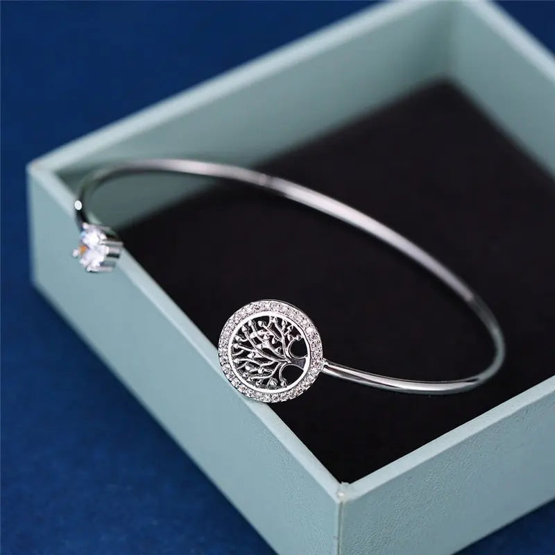 Zeitloses, verstellbares Lebensbaum Armband