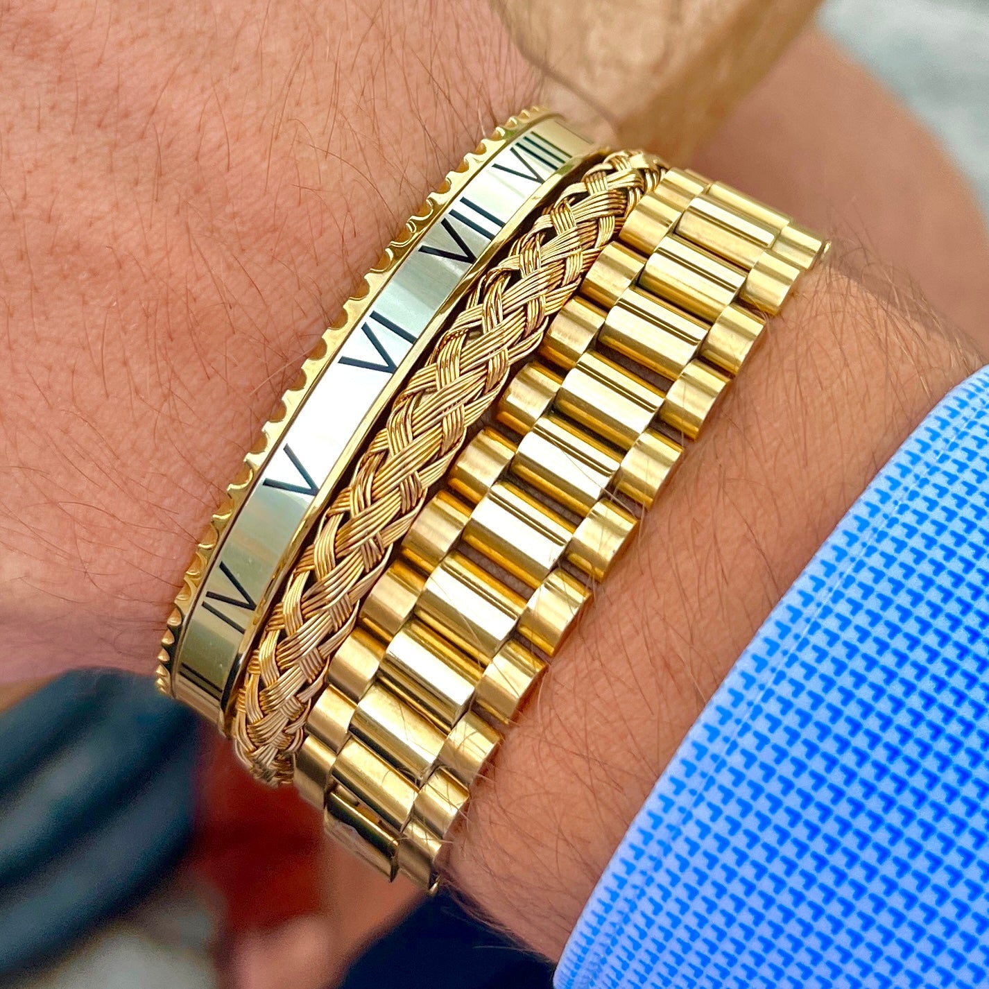 Roman Speed armband Edition bezel style