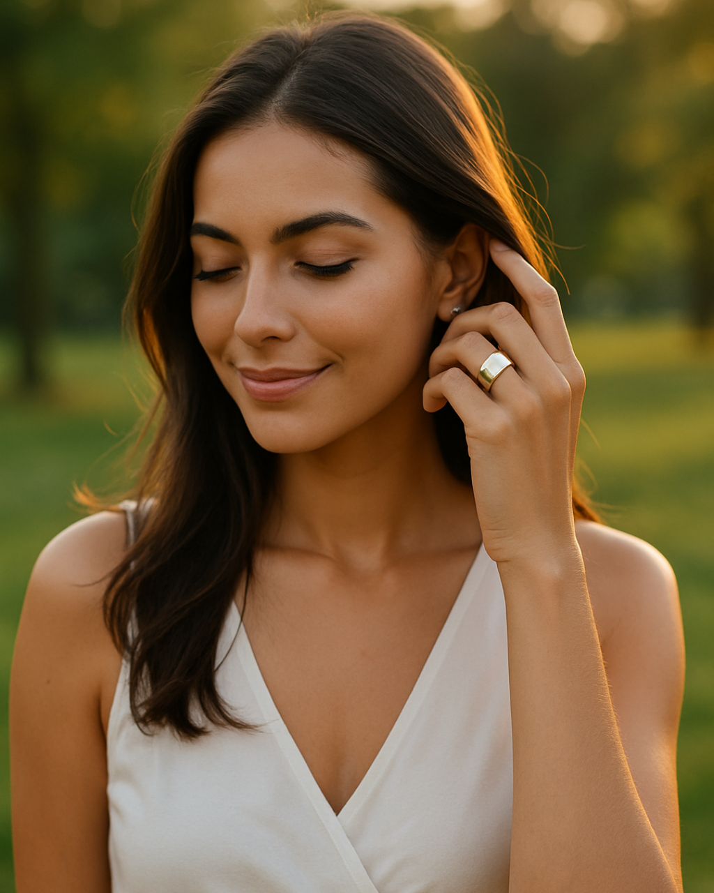 LunaSense™ – KI-Ring für Gesundheit & Balance