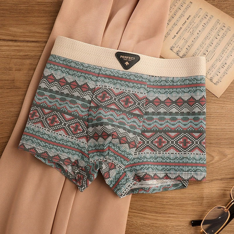 Retro Boxer aus Baumwolle