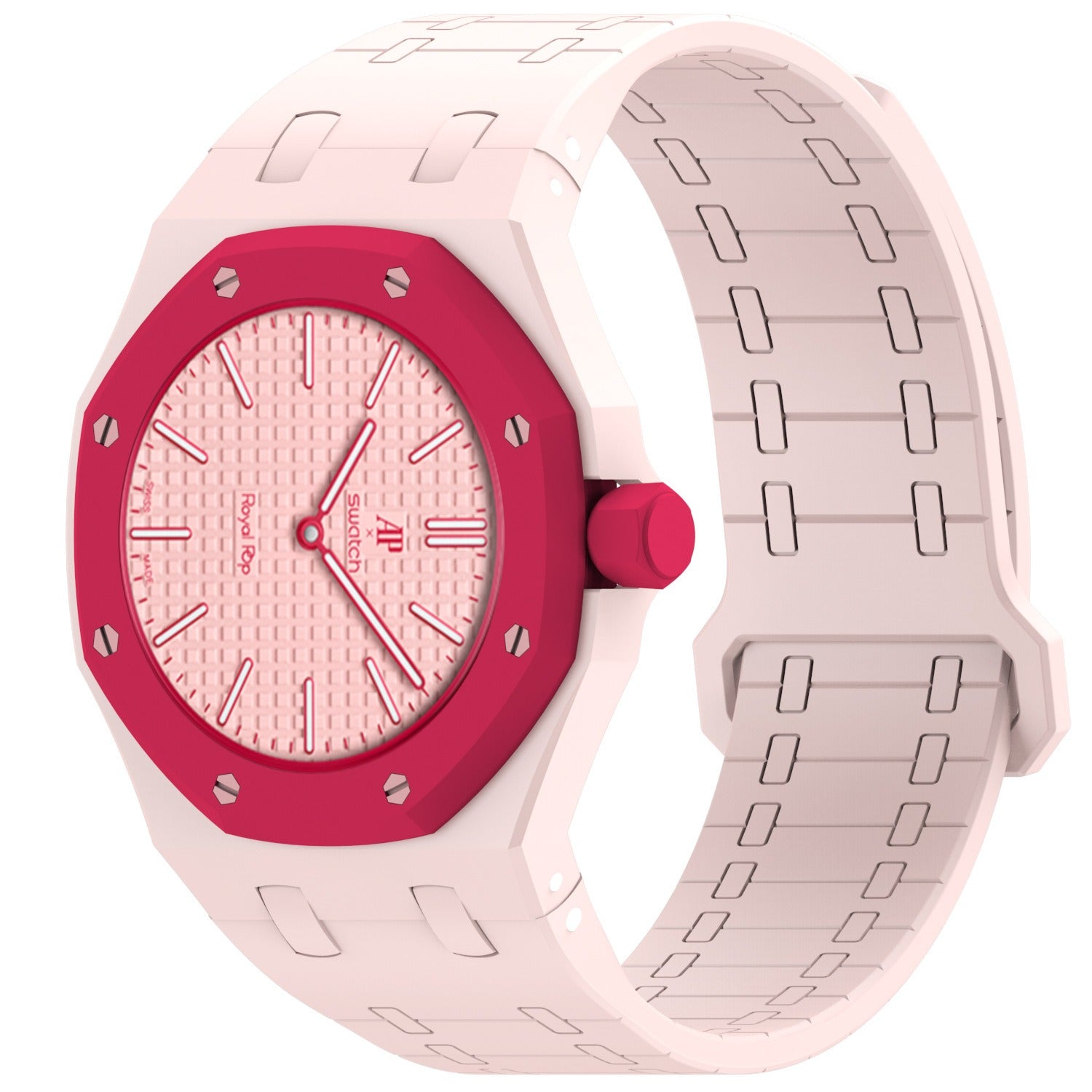 Magnetisches Silikonarmband für RoyalxPOP Uhrenarmband