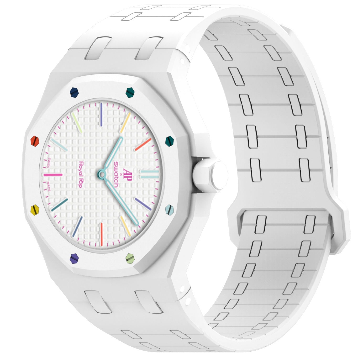 Magnetisches Silikonarmband für RoyalxPOP Uhrenarmband