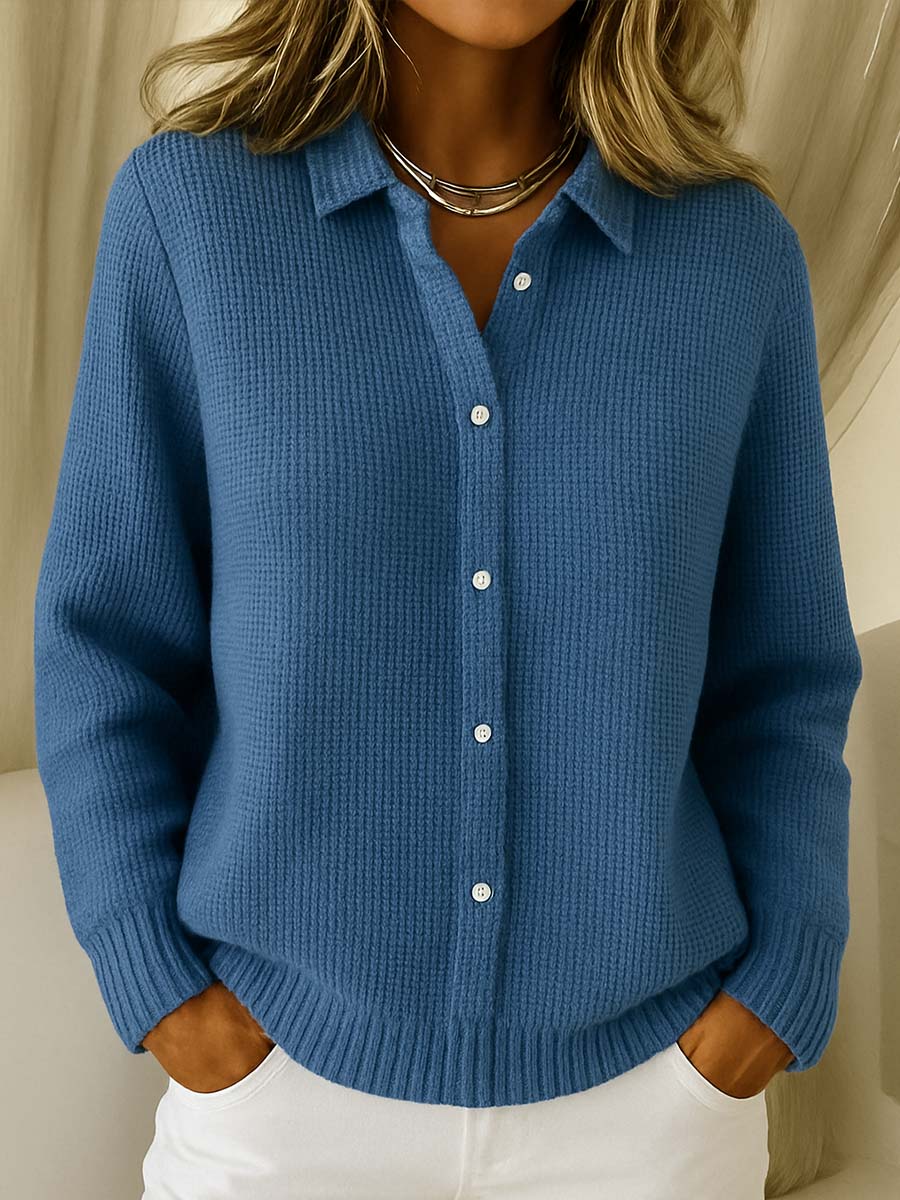Klassischer Strickcardigan